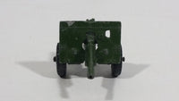 Vintage Dinky Toys 25 PR GUN 686 Army Green Die Cast Military Artillery Toy War Machine Equipment