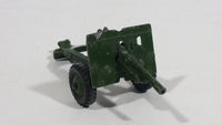 Vintage Dinky Toys 25 PR GUN 686 Army Green Die Cast Military Artillery Toy War Machine Equipment