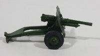 Vintage Dinky Toys 25 PR GUN 686 Army Green Die Cast Military Artillery Toy War Machine Equipment