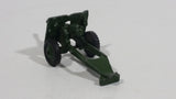 Vintage Dinky Toys 25 PR GUN 686 Army Green Die Cast Military Artillery Toy War Machine Equipment