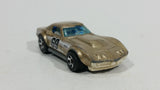 2012 Hot Wheels '69 Copo Corvette Light Gold Die Cast Toy Car Vehicle