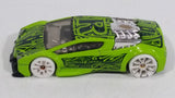 2017 Hot Wheels Art Cars Zotic Lime Green Die Cast Toy Car Vehicle