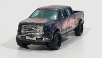 2009 Hot Wheels 2009 Ford F-150 Truck Dark Blue Die Cast Toy Car Vehicle