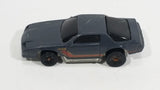 2013 Hot Wheels Muscle Mania Camaro Z28 Flat Dark Grey Die Cast Toy Car Vehicle