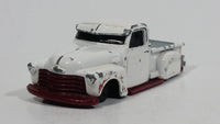 2005 Hot Wheels La Troca Truck White Die Cast Toy Car Lowrider Vehicle