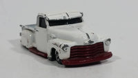 2005 Hot Wheels La Troca Truck White Die Cast Toy Car Lowrider Vehicle