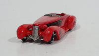 2013 Hot Wheels Showroom American Turbo Custom Cadillac Fleetwood Red Die Cast Toy Classic Car Vehicle