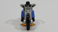 2008 Hot Wheels Rock 'N Road Motorcycle Motorbike with Rider Die Cast Toy Car Vehicle - Treasure Valley Antiques & Collectibles