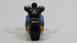 2008 Hot Wheels Rock 'N Road Motorcycle Motorbike with Rider Die Cast Toy Car Vehicle - Treasure Valley Antiques & Collectibles