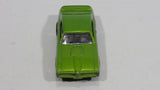 2013 Hot Wheels Muscle Mania '69 Pontiac GTO Lime Green Die Cast Toy Car Vehicle