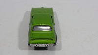 2013 Hot Wheels Muscle Mania '69 Pontiac GTO Lime Green Die Cast Toy Car Vehicle