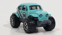 2007 Matchbox Volkswagen Beetle 4x4 Light Baby Blue Die Cast Toy Car Vehicle - Treasure Valley Antiques & Collectibles