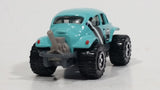 2007 Matchbox Volkswagen Beetle 4x4 Light Baby Blue Die Cast Toy Car Vehicle - Treasure Valley Antiques & Collectibles