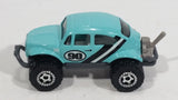 2007 Matchbox Volkswagen Beetle 4x4 Light Baby Blue Die Cast Toy Car Vehicle - Treasure Valley Antiques & Collectibles