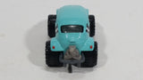 2007 Matchbox Volkswagen Beetle 4x4 Light Baby Blue Die Cast Toy Car Vehicle - Treasure Valley Antiques & Collectibles