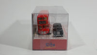 Oxford Diecast The City Collection Routemaster London Double Decker Red Bus and Black Taxi Cab Die Cast Toy Car Vehicle New In Package Sealed - Treasure Valley Antiques & Collectibles