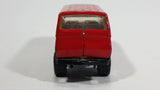 HTF Vintage Tonka Van Red Pressed Steel Toy Car Vehicle with Chrome 5 Spoke Wheels - Treasure Valley Antiques & Collectibles