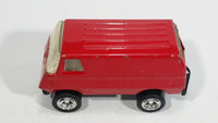 HTF Vintage Tonka Van Red Pressed Steel Toy Car Vehicle with Chrome 5 Spoke Wheels - Treasure Valley Antiques & Collectibles