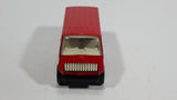 HTF Vintage Tonka Van Red Pressed Steel Toy Car Vehicle with Chrome 5 Spoke Wheels - Treasure Valley Antiques & Collectibles