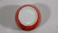Japanese Moriage Dragon Phoenix Orange Ginger Jar Vase - Treasure Valley Antiques & Collectibles