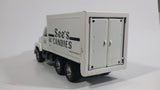 1995 ERTL See's Candies See's Candy Shops Inc. White Transport Delivery Truck Pressed Steel Toy Car Vehicle with Opening Rear Doors - Treasure Valley Antiques & Collectibles