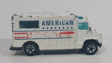 1989 Hot Wheels Workhorses American Ambulance White Die Cast Toy Car Emergency Paramedics Rescue Vehicle - Opening Rear Doors - Treasure Valley Antiques & Collectibles