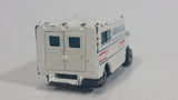 1989 Hot Wheels Workhorses American Ambulance White Die Cast Toy Car Emergency Paramedics Rescue Vehicle - Opening Rear Doors - Treasure Valley Antiques & Collectibles