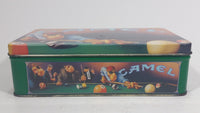 1992 Camel Joe's Cigarettes Smokes Billiards Pool Hinged Tin Metal Container Tobacco Collectible
