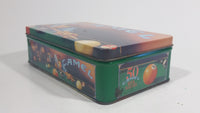 1992 Camel Joe's Cigarettes Smokes Billiards Pool Hinged Tin Metal Container Tobacco Collectible