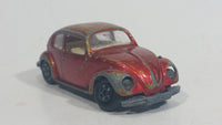 Vintage 1968 Lesney Products Matchbox Superfast Volkswagen 1500 Saloon Red No. 15 Die Cast Toy Car Vehicle