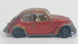 Vintage 1968 Lesney Products Matchbox Superfast Volkswagen 1500 Saloon Red No. 15 Die Cast Toy Car Vehicle