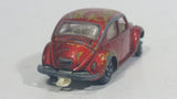 Vintage 1968 Lesney Products Matchbox Superfast Volkswagen 1500 Saloon Red No. 15 Die Cast Toy Car Vehicle