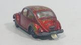 Vintage 1968 Lesney Products Matchbox Superfast Volkswagen 1500 Saloon Red No. 15 Die Cast Toy Car Vehicle