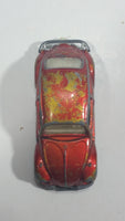 Vintage 1968 Lesney Products Matchbox Superfast Volkswagen 1500 Saloon Red No. 15 Die Cast Toy Car Vehicle