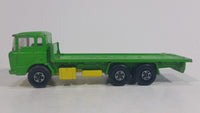 Vintage 1971 Lesney Products Matchbox Super Kings DAF K-13/20 Green Yellow Semi Truck Die Cast Toy Car Vehicle Rig - Treasure Valley Antiques & Collectibles