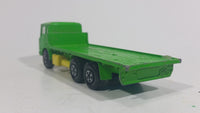 Vintage 1971 Lesney Products Matchbox Super Kings DAF K-13/20 Green Yellow Semi Truck Die Cast Toy Car Vehicle Rig - Treasure Valley Antiques & Collectibles