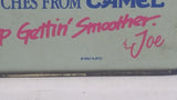 1992 Camel Lights Cigarettes Smokes Match Packs Hinged Tin Metal Container Tobacco Collectible - Empty