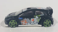 2011 Hot Wheels '12 Ford Fiesta Ken Block DC Shoes Skateboarding Black Die Cast Toy Car Vehicle - Treasure Valley Antiques & Collectibles