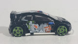 2011 Hot Wheels '12 Ford Fiesta Ken Block DC Shoes Skateboarding Black Die Cast Toy Car Vehicle - Treasure Valley Antiques & Collectibles