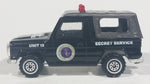 Realtoy MB Mercedes Benz G-Wagon Secret Service Unit 12 Black 1/57 Scale Die Cast Toy Car US Government Spy Intel Vehicle - Treasure Valley Antiques & Collectibles