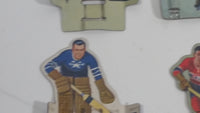 Vintage 1960s 1970s Coleco Eagle Table Hockey Ice Hockey Players With Nets Bruins, Canadiens, Leafs, BlackHawks - Treasure Valley Antiques & Collectibles