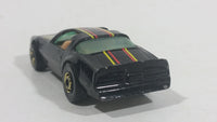 Rare Vintage 1982 Hot Wheels Hot Ones Hot Bird Black Yellow Die Cast Toy Car Vehicle - Gold Wheels