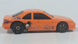 1998 Hot Wheels G-Force Stunt Riders T-Bird Stocker Orange Plastic Body Die Cast Toy Car Vehicle