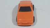 1998 Hot Wheels G-Force Stunt Riders T-Bird Stocker Orange Plastic Body Die Cast Toy Car Vehicle