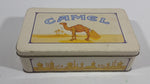 1992 Camel Cigarettes Smokes Book Matches Hinged Tin Metal Container Tobacco Collectible - EMPTY