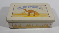 1992 Camel Cigarettes Smokes Book Matches Hinged Tin Metal Container Tobacco Collectible - EMPTY