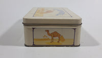 1992 Camel Cigarettes Smokes Book Matches Hinged Tin Metal Container Tobacco Collectible - EMPTY