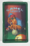 1992 Camel Lights Green Cigarette Smokes Ash Tray Smoking Tobacciana Collectible