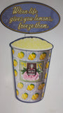 Slush Puppy Frozen Drink Flavor Thelma's Pink Lemonade Convenience Store Hanging Sign