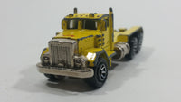 1995+ Hot Wheels Peterbilt Dump Truck Semi Rig Yellow Die Cast Toy Car Vehicle - Treasure Valley Antiques & Collectibles